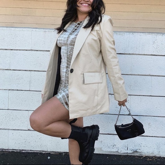 Princess Polly leather blazer - Picture 5 of 5